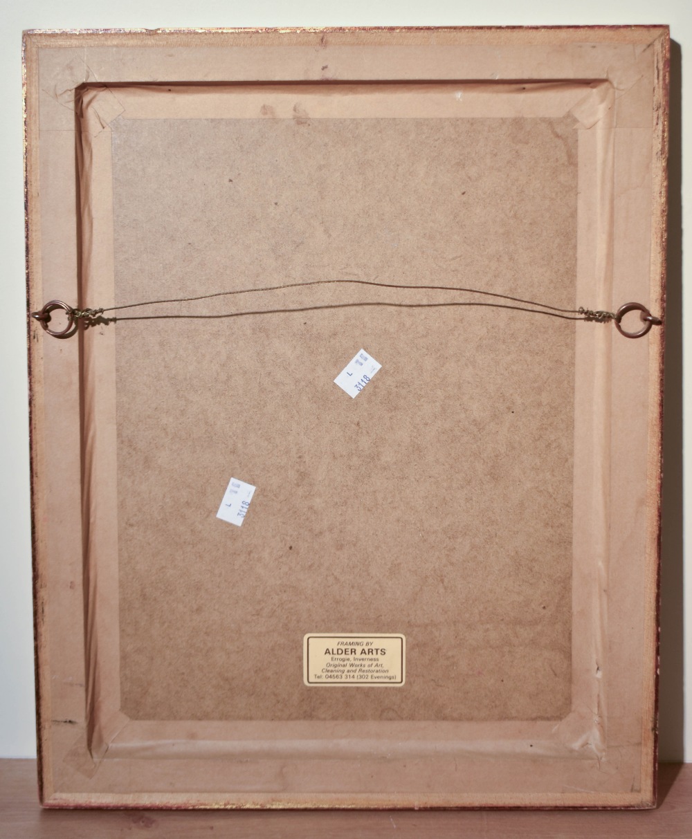 G.H Pettitt (British 19th century) watercolour 'Stickle Ghyll, Langdale' with figure fishing, signed - Image 4 of 4