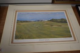 After Craig Campbell (British contemporary) Limited edition colour print 'Towards the nineteenth'