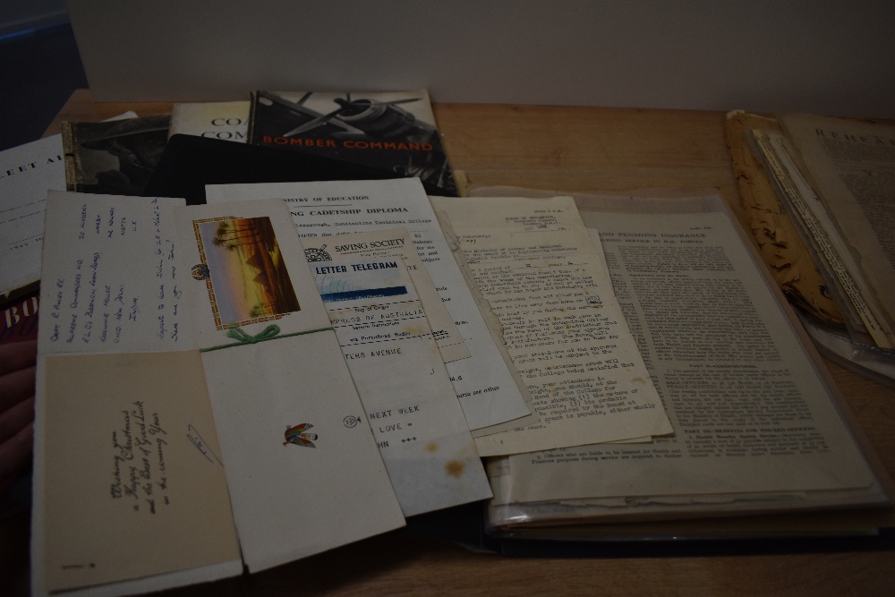 Militaria. A collection of Second World War era ephemera and printed materials. Includes: a folder - Image 2 of 4