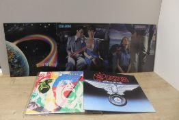 A five album lot Saxon , Scorpions and more - heavy metal / rock interest