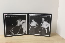 A lot of two jazz CD box sets - Gerry Mulligan and Lee Morgan / Wayne Shorter