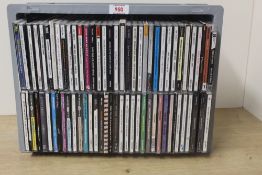 A lot of around 60 Jazz titles on compact disc , carefully stored and curated and presented for your