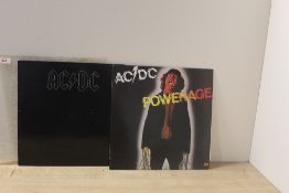 A lot of two AC/DC albums - nice UK pressings