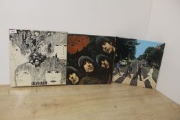 A Beatles and related seven album lot - VG or better - viewing recommended