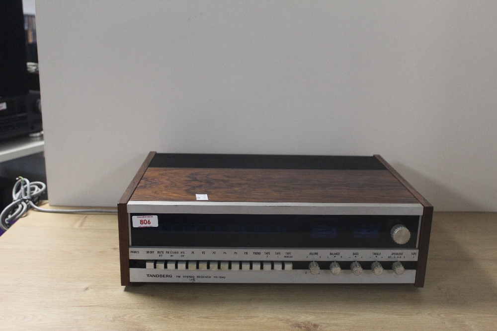 A Tandberg FM receiver TR 1040