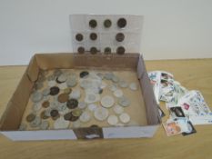 A collection of GB Coins including Queen Victoria 1877, 1900 & 1901 Pennies through to modern 50p