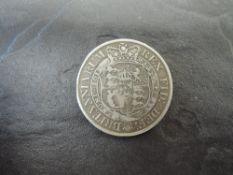 A 1817 George III Silver Half Crown, small head