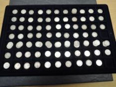 A collection of GB Silver Threepences, Queen Victoria Young Head 1878 1883, 1884, 1885 x3, 1886,