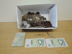 A collection of GB Coins, no silver seen, Queen Victoria to Elizabeth II Pennies, Half Pennies,