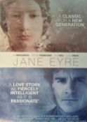An original 2011 Jayne Ayre film/movie poster, Directed by Cary Fukunaga (Sin Nombre), Jane Eyre