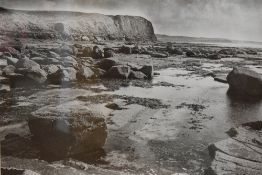 After Brian Thompson (British contemporary) a monochrome photographic print 'Lahinch, Ireland'