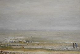 Local interest* Judith Da Fano (Manby) (British 1919-2000) oil on board, Silecroft, Tide in (2),