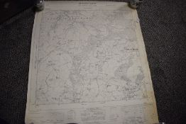 A group of ordnance survey maps, to include Upton St. Leonards, St Anne, Swindon ect