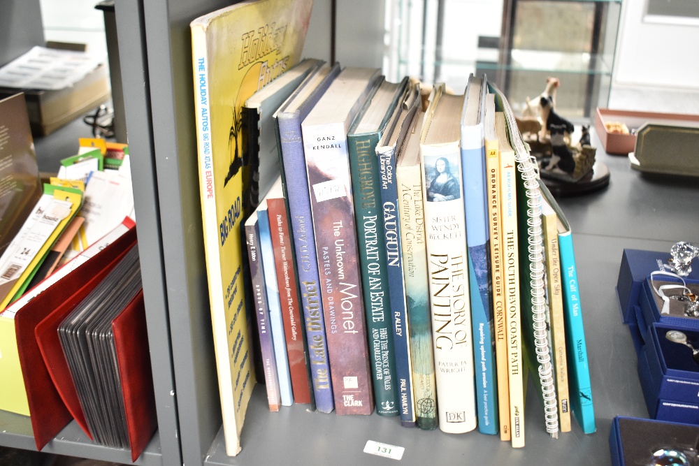 A Holiday Autos big road atlas of Europe, sold together The South Devon Coast Path, The Story of