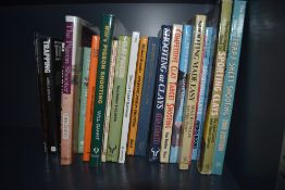 An assortment of twenty books on the subjects of Clay pigeon shooting and pest control