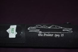 The Predator Spey 15 #10-11 purchased from Patterson of Lochgair 3pc with spare tip in soft case and