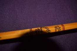 A Hardy Brothers Neo cane an early 1960s 3pc 12ft #8 The Ibis split cane trout and light salmon rod
