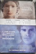 An original 2011 Jayne Ayre film/movie poster, Directed by Cary Fukunaga (Sin Nombre), Jane Eyre