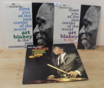 A lot of three Blue Note jazz albums - a great archive on offer here - mostly later pressings from