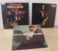 A lot of four jazz albums - part of a a great archive we have on offer here - Sonny Rollins and more