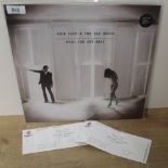 A copy of ' push away the sky ' 2013 by Nick Cave and the Bad Seeds - NM/NM comes with gig tickets -