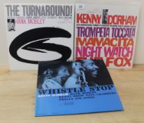 A lot of three Blue Note jazz albums - a great archive on offer here - mostly later pressings from