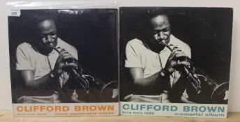 A lot of two Blue Note jazz albums - a great archive on offer here - mostly later pressings from thr