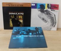 A lot of three Blue Note jazz albums - a great archive on offer here - mostly later pressings from