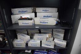 Twenty Six Atlas World of Stobart die-cast Wagons, Trucks, Excavator including Cherry Picker, Fire