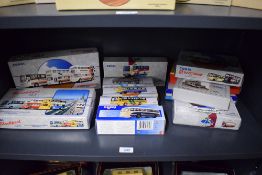 Twelve Corgi 1990's die-cast Buses, 91710 KCRC Metrobus, 91847 The Metrobus, 91912 The Plaxton,