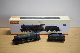 A Hornby R2402 00 Gauge GWR 4-6-0 Grange Class Loco & Tender, Hardwick Grange 6818, DCC Ready in