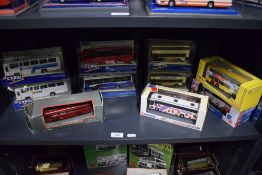 Ten Corgi die-cast Buses, 91907 SAS, 91909 Finnair, 91913 Voyager, 91914 Speedlink, 91848 & 91849