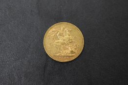 A 1888 Queen Victoria Gold Sovereign, Jubilee Head, George & Dragon, Royal Mint, 8g