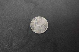 A George III 1820 British Colonial Anchor Coinage Silver 1/16th Dollar, British West Indies, XVI