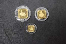 A Hatton's of London 2019 Four Sided Gold Sovereign Prestige Set, Sovereign, Half Sovereign and