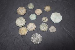 GB and World Silver Coins, George VI 1941 Half Crown in good condition, 1938 Two Shilling, George