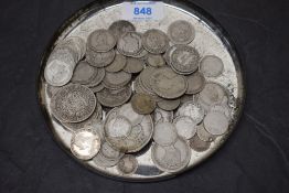 GB Queen Victoria Silver Coins, Crown 1891 x2 & 1896, Half Crown 1889, 1894, 1895, 1896, 1900,