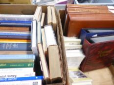 GB 1980's-2010's PHQ CARD COLLECTION + BOX OF LITERATURE WITH 30+ TITLES 5 albums with PHQ card sets