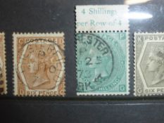 GREAT BRITAIN VICTORIA SURFACE PRINTED COLLECTION, GENERALLY F/USED C/V £4000+ Stocksheet with 35 or