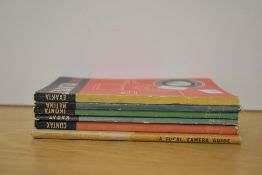 Eleven photographic booklets from the 'All about' series published by focal press in the 1940s.