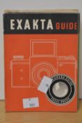 Six photographic booklets published by Focal Press - Elektra Guide 1946, Retina Guide 1948, Ikonta