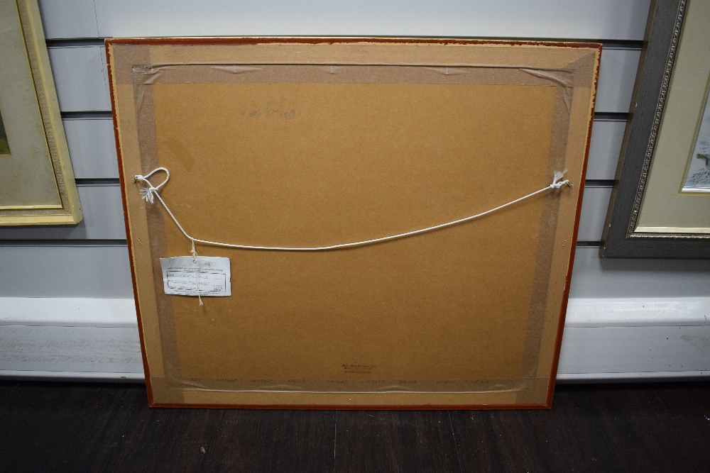 Elizabeth Walsh (British 1945) Watercolour 'Before the Frost' depicting a small bird possibly a - Image 5 of 6