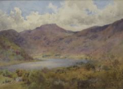 Local interest* Cuthbert Rigby (British 1850-1935) watercolour, Lake District scene possibly