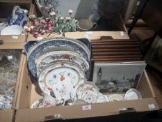 A miscellaneous selection of items including a Royal Albert 'Cottage Pinks' trinket box, two Royal