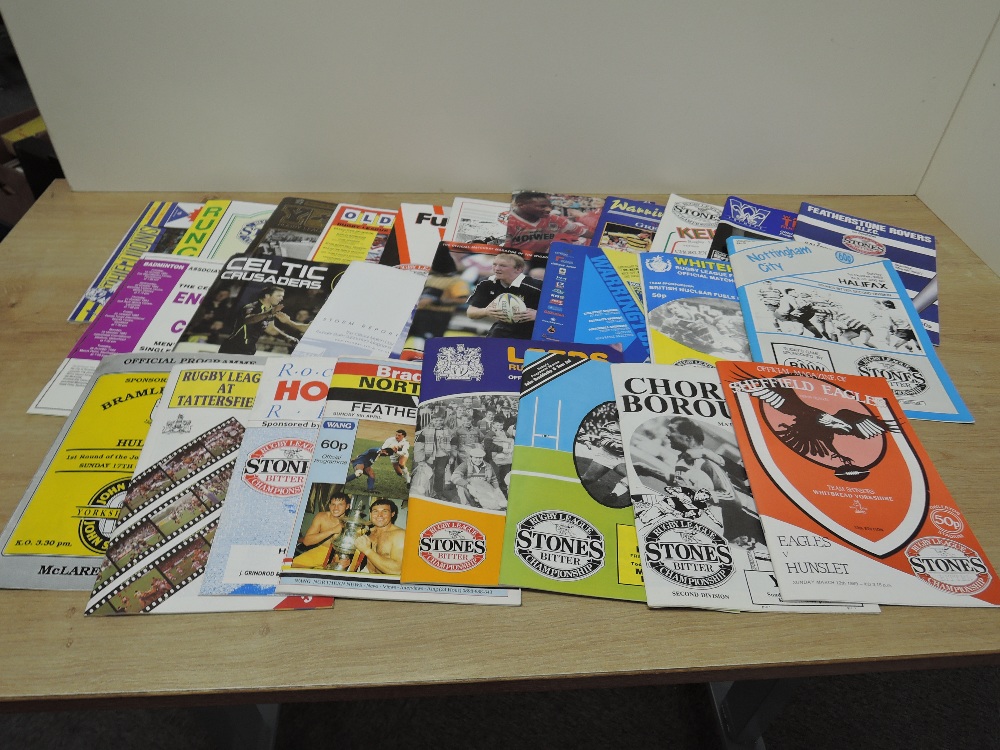 Rugby Programmes, 1988 Scotland V Australia Rugby Union, Rugby League 1979 Leigh V St Helens bearing - Image 3 of 5