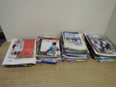 Football League Programmes and FA Cup Programmes, 1970's to 00's, including Everton, Manchester