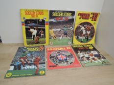 FKS Soccer Stars Picture Stamp Books and Panini Sticker Book, FKS1973/74 appears complete, most