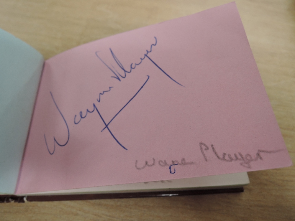 Golf Players Autograph Album, including Gary Nickolas, Seve Ballesteros, John Morgan, ED Sneed, Nick - Image 12 of 31