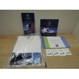 2002 Champions League Final Glasgow, T-Shirt, Welcome Package, Booklet and Invitation to the