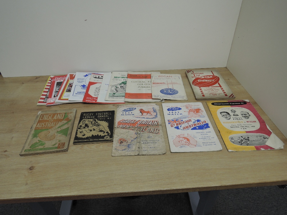 1940's and Later Rugby League Programmes and Annuals, 1946-47 Rugby Football League Annual, 1947